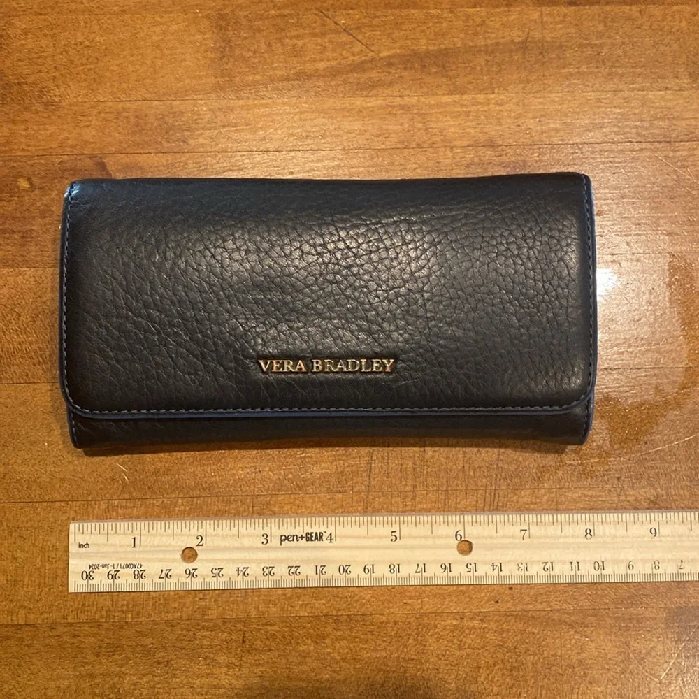 Vera Bradley Leather Wallet - Picture 2 of 8